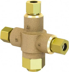 Acorn Engineering - 3/8" Pipe, 125 Max psi, Lead Free Brass Water Mixing Valve & Unit - 4 GPM at 45 psi Flow Rate, Comp End Connections - All Tool & Supply