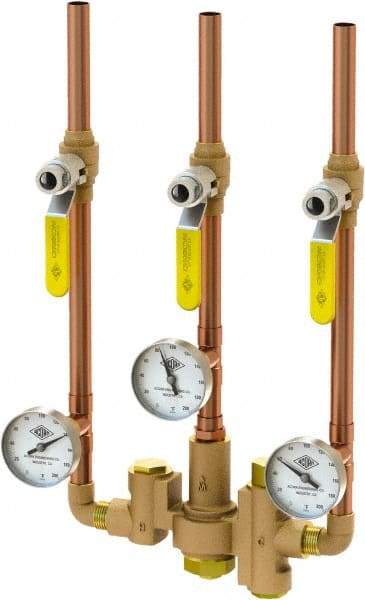 Acorn Engineering - Water Mixing Valves & Units Pipe Size: 1/2 (Inch) Material: Lead Free Brass - All Tool & Supply