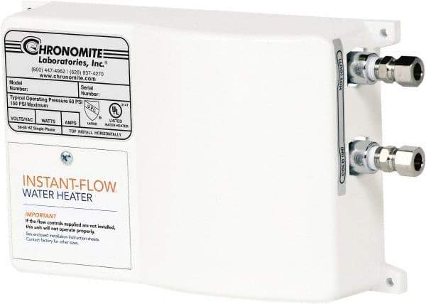 Chronomite - 120 Volt Electric Water Heater - 2.4 KW, 20 Amp, 12 Wire Gauge - All Tool & Supply