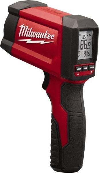 Milwaukee Tool - -18 to 550°C (-22 to 1022°F) Laser - 12:1 Distance to Spot Ratio - All Tool & Supply