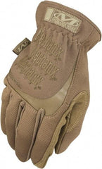 Mechanix Wear - Size 2XL Military Work Gloves - For Mechanic's & Lifting, Uncoated, Elastic Band Cuff, Coyote, Paired - All Tool & Supply