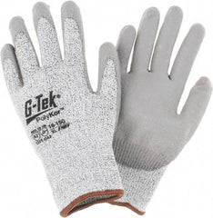 PIP - Size XL, ANSI Cut Lvl A2, Cut Resistant Gloves - Palm & Fingers Coated, Salt & Pepper - All Tool & Supply