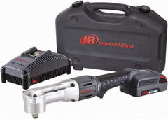 Ingersoll-Rand - 1/2" Drive 20 Volt Angled Cordless Impact Wrench & Ratchet - 1,900 RPM, 3,000 BPM, 180 Ft/Lb Torque, 1 Lithium-Ion Battery Included - All Tool & Supply