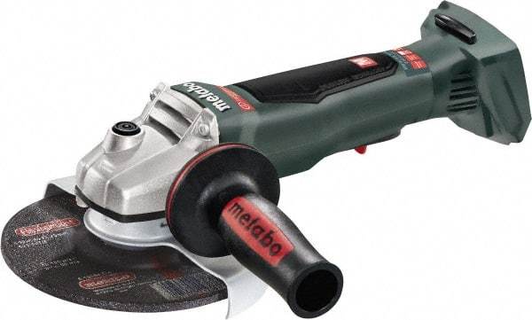 Metabo - 6" Wheel Diam, 9,000 RPM, Cordless Angle & Disc Grinder - 5/8-11 Spindle, 18 Volts - All Tool & Supply