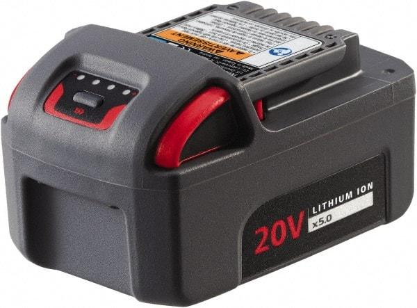 Ingersoll-Rand - 20 Volt Lithium-Ion Power Tool Battery - 5 Ahr Capacity, 170 min Charge Time, Series IQV - All Tool & Supply