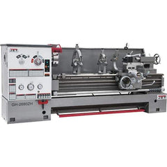 Jet - 26" Swing, 40" Between Centers, 230/460 Volt, Triple Phase Engine Lathe - 6MT Taper, 10 hp, 36 to 1,800 RPM, 4-1/8" Bore Diam - All Tool & Supply