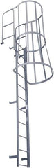 Cotterman - 274" 21 Step Fixed Ladder - Dock Ladder, 300 Lb Capacity, 39" Base Width x 40" Base Depth - All Tool & Supply