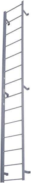 Cotterman - 77" 7 Step Fixed Ladder - Dock Ladder, 300 Lb Capacity, 21" Base Width x 9" Base Depth - All Tool & Supply