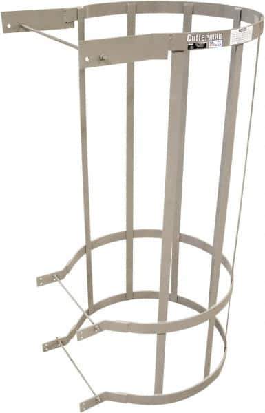 Cotterman - Ladder Modular Bolt-On Cage - Gray, Use with Uncaged Fixed Ladder - All Tool & Supply