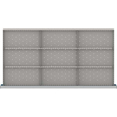 LISTA - 9-Compartment Drawer Divider Layout for 3.15" High Drawers - All Tool & Supply