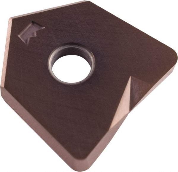 Millstar - BD-N32 None Grade CM043 Carbide Milling Insert - HSN Finish, 5.1mm Thick, 32mm Inscribed Circle, 2.6mm Corner Radius - All Tool & Supply