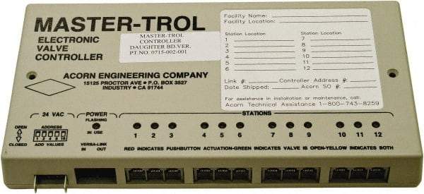 Acorn Engineering - Wash Fountain Electronic Valve Controller - For Use with Acorn Washfountains - All Tool & Supply