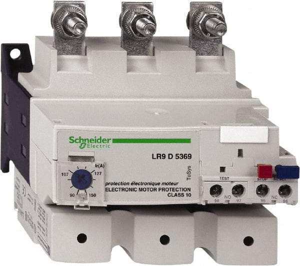 Schneider Electric - 60 to 100 Amp, 690 Volt, Thermal IEC Overload Relay - Trip Class 20, For Use with LC1D115, LC1D150 and NSX Circuit Breaker - All Tool & Supply