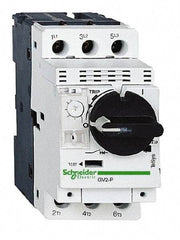 Schneider Electric - 4 Amp, 690 VAC at 50/60 Hz, 3 Pole, Bolt On, Clip Motor Circuit Breaker - Thermal Magnetic Trip, Multiple Breaking Capacity Ratings, 97mm Deep x 89mm High x 45mm Wide - All Tool & Supply