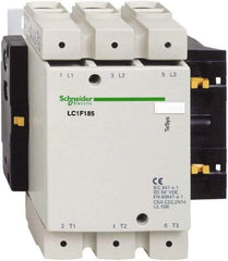 Schneider Electric - 3 Pole, 120 Coil VAC, 275 Amp at 440 VAC, Nonreversible IEC Contactor - Bureau Veritas, CCC, CSA, DNV, EN/IEC 60947-1, EN/IEC 60947-4-1, GL, JEM 1038, LROS, RINA, RMRoS, RoHS Compliant, UL Listed - All Tool & Supply