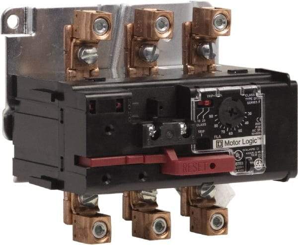 Square D - NEMA Size 3, 600 VAC, Thermal NEMA Overload Relay - For Use with Motor Logic - All Tool & Supply