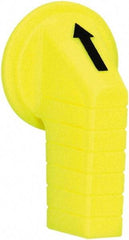 Schneider Electric - 30mm, Yellow, Selector Switch Operating Knob - For Use with Selector Switch - All Tool & Supply