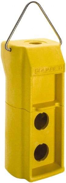 Square D - 2 Hole, 30mm Hole Diameter, Pushbutton Switch Enclosure - All Tool & Supply