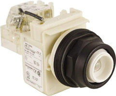 Schneider Electric - 24 V, 28 V Press-to-Test Indicating Light - Round Lens, Screw Clamp Connector, Corrosion Resistant, Dust Resistant, Oil Resistant - All Tool & Supply