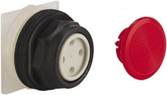 Schneider Electric - 30mm Mount Hole, Extended Straight, Pushbutton Switch Only - Red Pushbutton, Momentary (MO) - All Tool & Supply