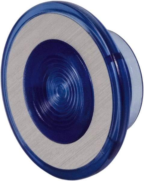 Schneider Electric - Pushbutton Switch Push-Pull Knob - Blue, Round Button, Nonilluminated - All Tool & Supply