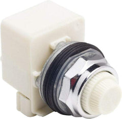 Schneider Electric - 120 V White Lens LED Indicating Light - Screw Clamp Connector - All Tool & Supply