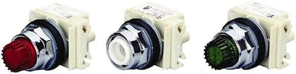 Schneider Electric - 30mm Mount Hole, Extended Straight, Pushbutton Switch Only - Round, Momentary (MO), Weatherproof, Dust and Oil Resistant - All Tool & Supply