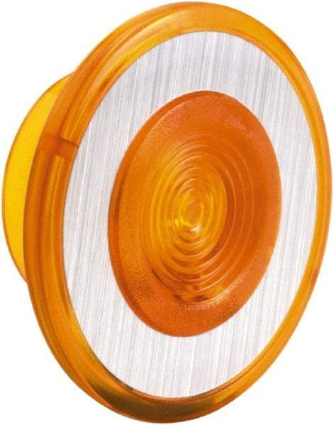 Schneider Electric - Pushbutton Switch Push-Pull Knob - Amber, Round Button, Nonilluminated - All Tool & Supply