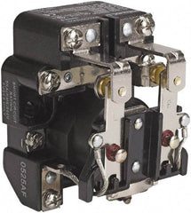 Square D - 1-1/2 hp, 10 VA Power Rating, Electromechanical Screw Clamp General Purpose Relay - 40 at 277 VAC & 5 at 600 V, DPDT, 24 VAC at 50/60 Hz, 63.6mm Wide x 58.8mm High x 79.4mm Deep - All Tool & Supply