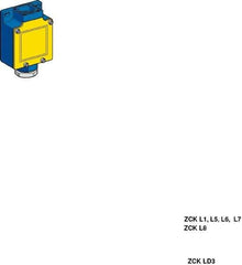 Telemecanique Sensors - 3.7 Inch Long, Metal Body, Limit Switch Body - For Use with ZCKD02, ZCKD029, ZCKD05, ZCKD06, ZCKD08, ZCKD10, ZCKD109, ZCKD15, ZCKD16, ZCKD17, ZCKD21, ZCKD219, ZCKD23, ZCKD239, ZCKD41, ZCKD59, ZCKD81, ZCKD91 - All Tool & Supply