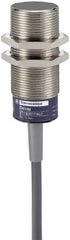 Telemecanique Sensors - 15mm Detection, Cylinder, Capacitive Proximity Sensor - IP67, 24 to 240 VAC, 80mm Long - All Tool & Supply