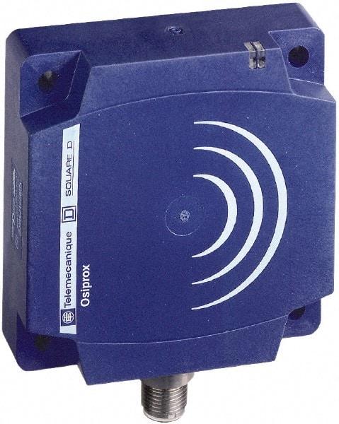 Telemecanique Sensors - NPN, NC, 40 to 60mm Detection, Flat, Inductive Proximity Sensor - 3 Wires, IP67, 12 to 24 VDC, 80mm Wide - All Tool & Supply