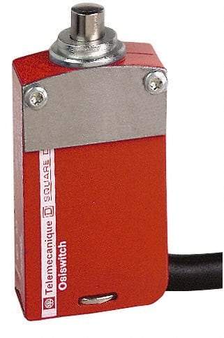 Telemecanique Sensors - NO/2NC Configuration, Multiple Amp Level, Metal Plunger Safety Limit Switch - 2m Cable Length, 30mm Wide x 16mm Deep x 60mm High, IP66, IP67, IP68 Ingress Rating - All Tool & Supply