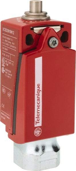 Telemecanique Sensors - NO/2NC Configuration, Multiple Amp Level, Metal Plunger Safety Limit Switch - 34mm Wide x 35mm Deep x 89mm High, IP66, IP67 Ingress Rating - All Tool & Supply