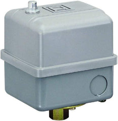 Square D - 1, 7, 9 and 3R NEMA Rated, 20 to 40 psi, Electromechanical Pressure and Level Switch - Adjustable Pressure, 575 VAC, L1-T1, L2-T2 Terminal, For Use with Square D Pumptrol - All Tool & Supply