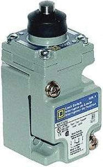 Square D - SPDT, NC/NO, 600 Volt Screw Terminal, Plunger Actuator, General Purpose Limit Switch - 1, 2, 4, 6, 12, 13, 6P NEMA Rating, IP67 IPR Rating - All Tool & Supply