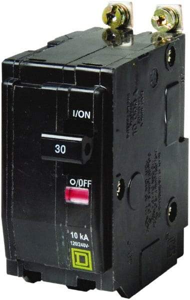 Square D - 90 Amp, 240 VAC, 2 Pole, Bolt On Miniature Circuit Breaker - 4-2/0 AWG - All Tool & Supply