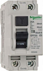 Schneider Electric - 25 Amp, 240 VAC, 2 Pole, Residual Current Device - All Tool & Supply