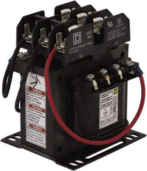 Square D - 150 VA, Top Mount Fuse Block Control Transformer - 50/60 Hz, 3.59 Inch Deep x 4-1/2 Inch High - All Tool & Supply