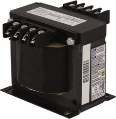 Square D - 300 VA, Top Mount Fuse Block Control Transformer - 50/60 Hz, 4.74 Inch Deep x 3.84 Inch High - All Tool & Supply