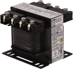 Square D - 50 VA, Top Mount Fuse Block Control Transformer - 50/60 Hz, 3.09 Inch Deep x 2.58 Inch High - All Tool & Supply