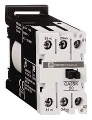 Schneider Electric - NC/NO, 230 VAC at 50/60 Hz Control Relay - DIN Rail Mount - All Tool & Supply