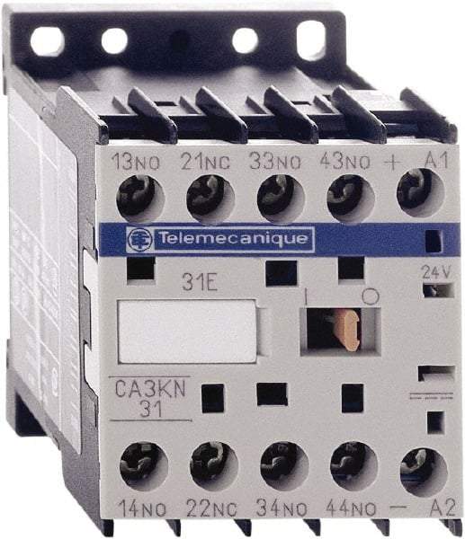 Schneider Electric - 4NO, 24 VDC Control Relay - 17 V - All Tool & Supply