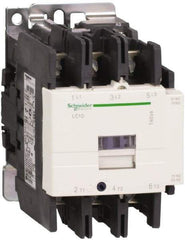 Schneider Electric - 3 Pole, 120 Coil VAC at 50/60 Hz, 80 Amp at 440 VAC, Nonreversible IEC Contactor - Bureau Veritas, CCC, CSA, CSA C22.2 No. 14, DNV, EN/IEC 60947-4-1, EN/IEC 60947-5-1, GL, GOST, LROS, RINA, RoHS Compliant, UL 508, UL Listed - All Tool & Supply