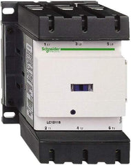 Schneider Electric - 3 Pole, 110 Coil VAC at 50/60 Hz, 150 Amp at 440 VAC, Nonreversible IEC Contactor - Bureau Veritas, CCC, CSA, CSA C22.2 No. 14, DNV, EN/IEC 60947-4-1, EN/IEC 60947-5-1, GL, GOST, LROS, RINA, RoHS Compliant, UL 508, UL Listed - All Tool & Supply