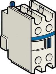 Schneider Electric - Contactor Auxiliary Contact Block - For Use with LC1D09-D65A, LC1DT20-DT40, LC1DT60A-DT80A, TeSys D and TeSys F - All Tool & Supply