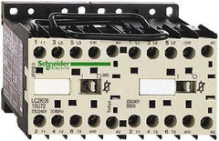 Schneider Electric - 3 Pole, 120 Coil VAC at 50/60 Hz, 6 Amp at 440 VAC, Reversible IEC Contactor - BS 5424, CSA, IEC 60947, NF C 63-110, RoHS Compliant, UL Listed, VDE 0660 - All Tool & Supply