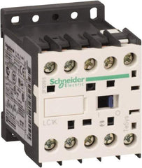 Schneider Electric - 3 Pole, 480 Coil VAC at 50/60 Hz, 6 Amp at 440 VAC, Nonreversible IEC Contactor - BS 5424, CSA, IEC 60947, NF C 63-110, RoHS Compliant, UL Listed, VDE 0660 - All Tool & Supply