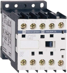 Schneider Electric - 3 Pole, 24 Coil VDC, 6 Amp at 440 VAC, IEC Contactor - BS 5424, CSA, IEC 60947, NF C 63-110, RoHS Compliant, UL Listed, VDE 0660 - All Tool & Supply