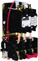 Square D - 2 Pole, 30 Amp Inductive Load, 110 Coil VAC at 50 Hz and 120 Coil VAC at 60 Hz, Definite Purpose Contactor - Phase 1 Hp:  2 at 115 VAC, 5 at 230 VAC, Open Enclosure - All Tool & Supply